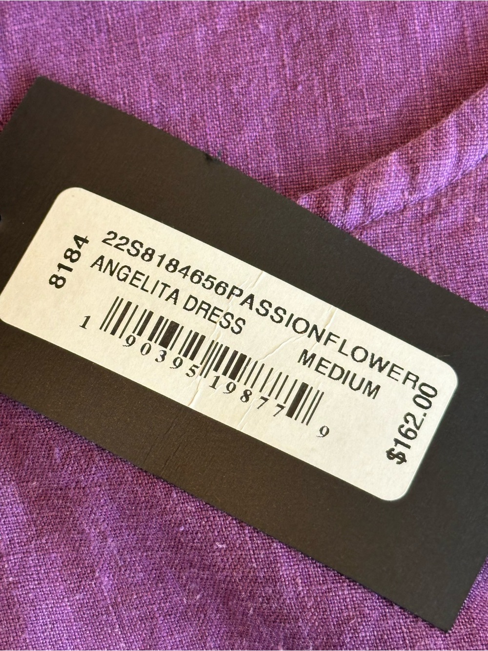 Bryn Walker | Angelita Purple Linen Sleeveless Ruffle Hem Dress, Size M, NWT - Picture 6 of 10